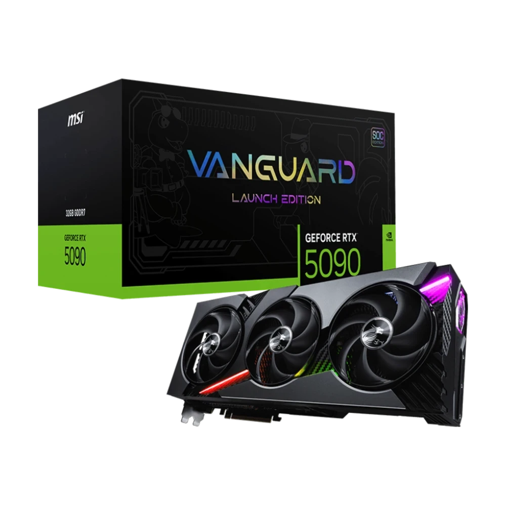 MSI GeForce RTX 5090 32 GB VANGUARD SOC LAUNCH EDITION