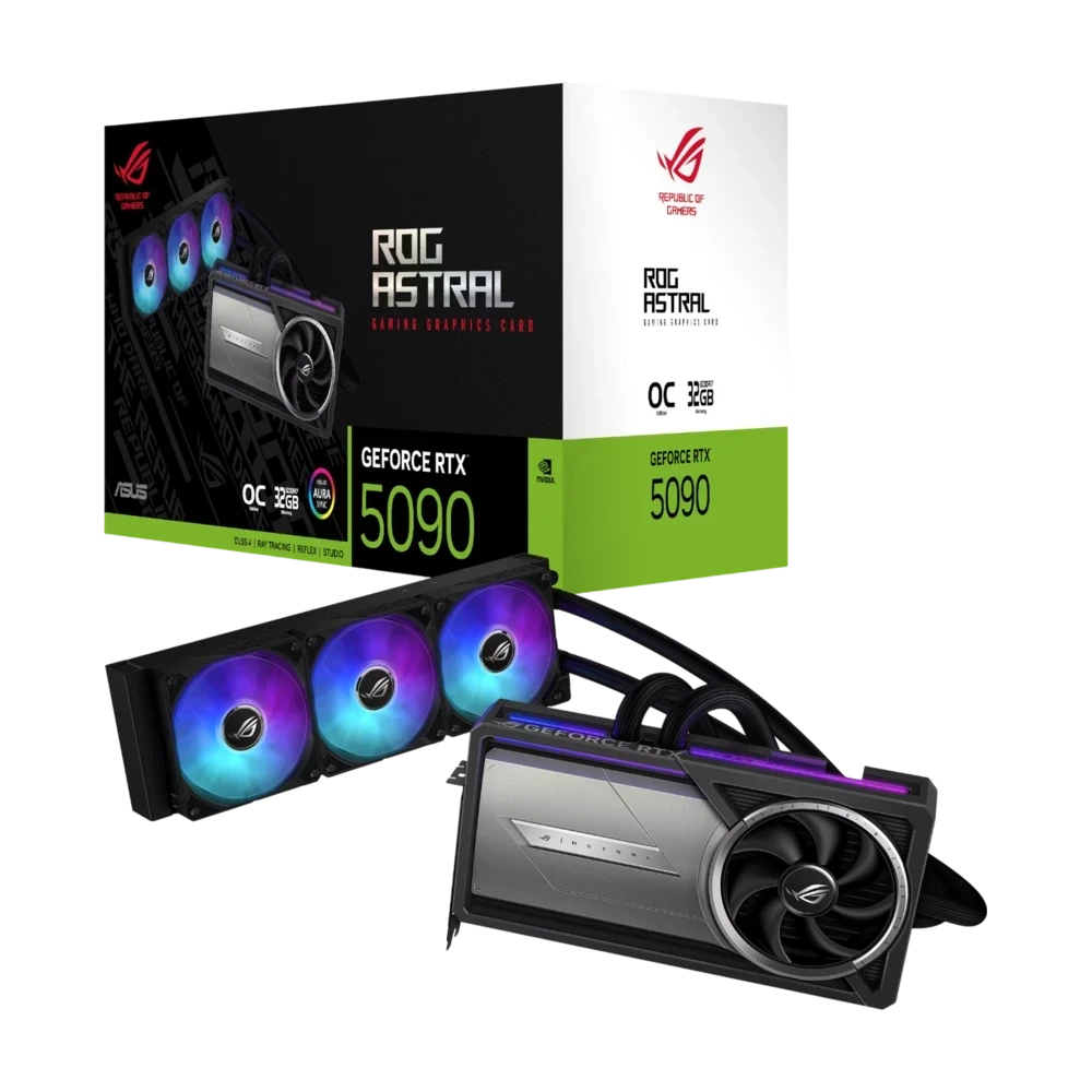 ASUS GeForce RTX 5090 ROG Astral LC 32GB GDDR7 OC Edition