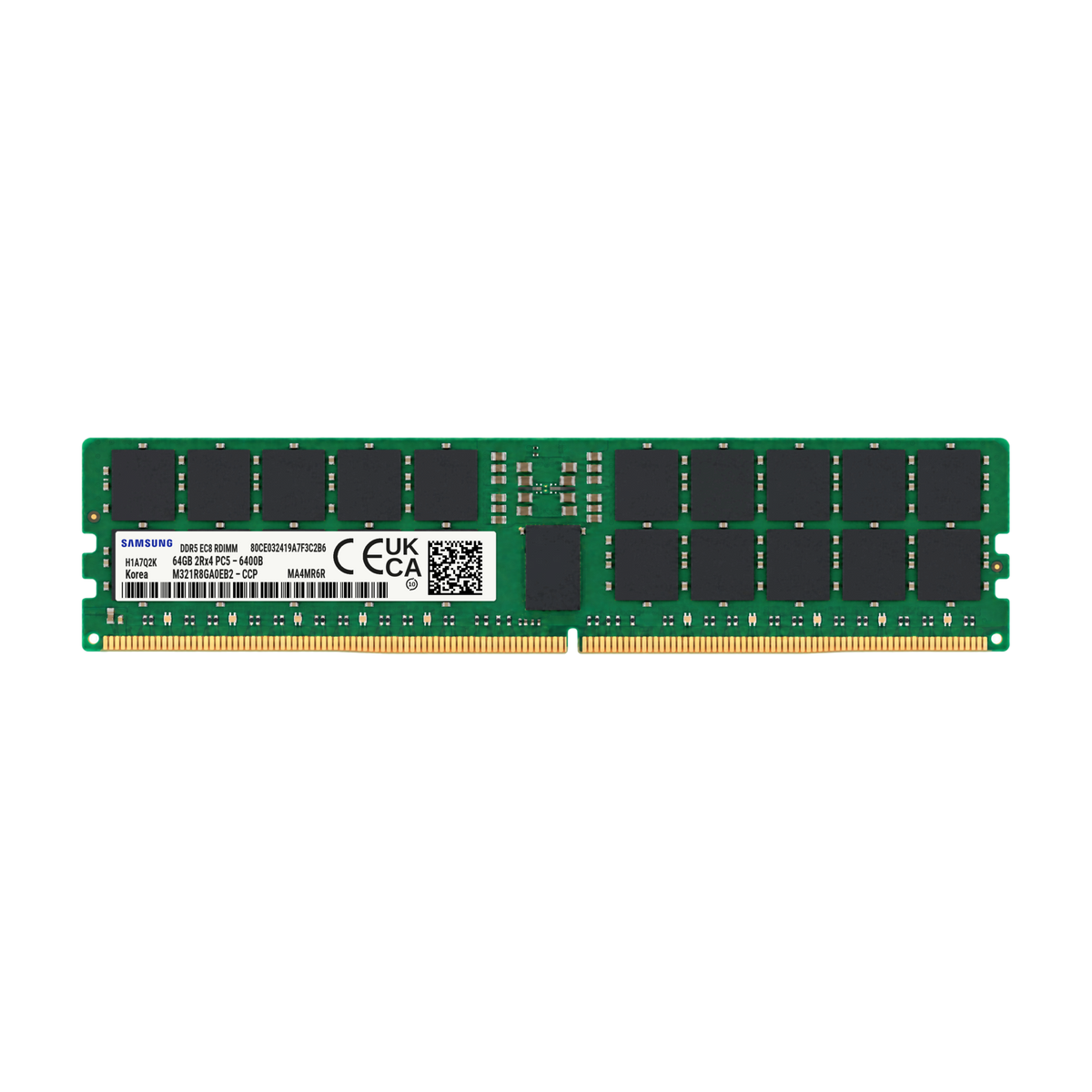 Samsung 64GB 6400 DDR5 RDIMM ECC Registered Server RAM Memory Module M321R8GA0EB2-CCP