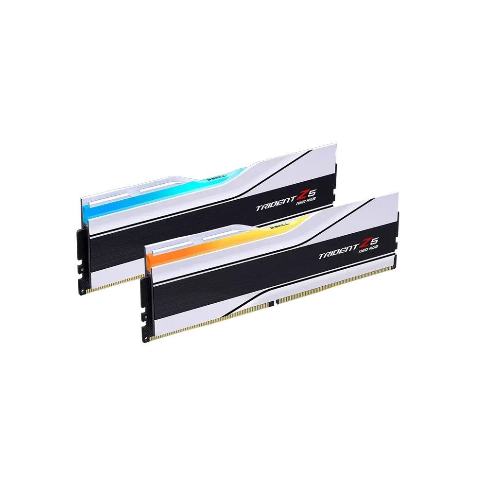 G.Skill 64GB (2x32GB) DDR5-6000 CL30 Desktop Memory White
