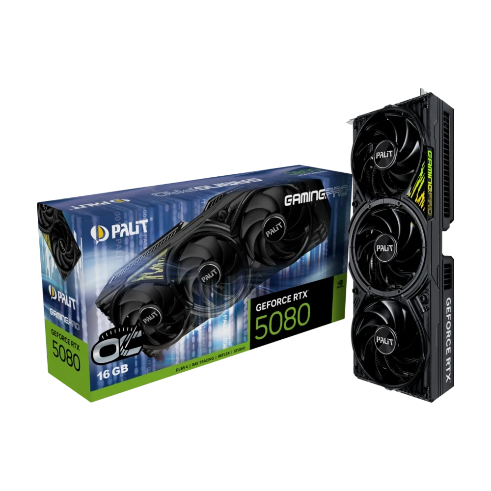Palit GeForce RTX 5080 GamingPro OC 16GB GDDR7