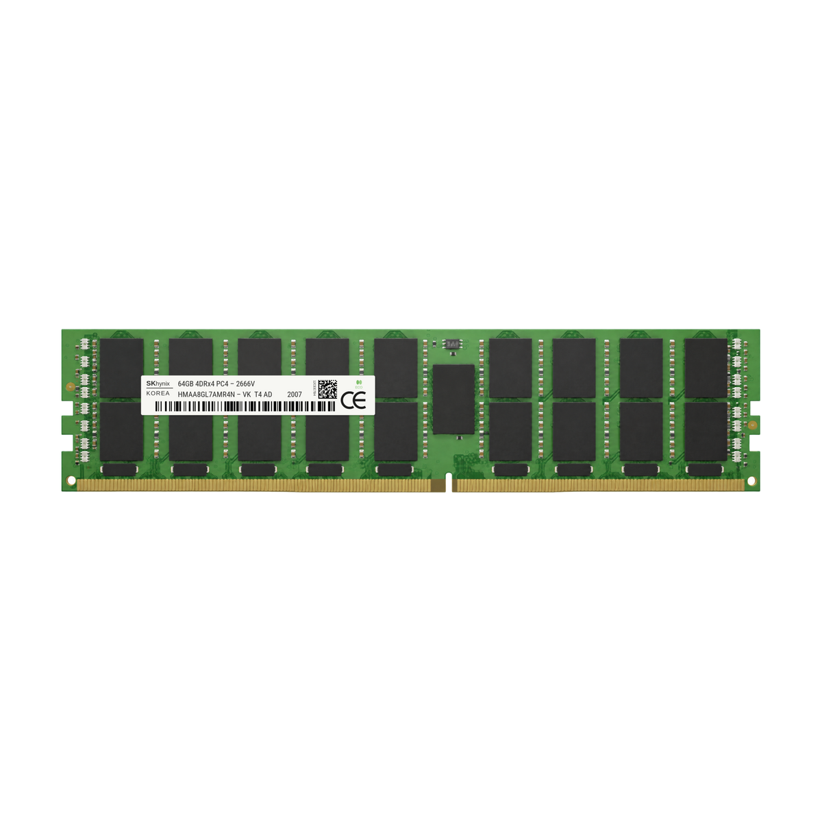 SK hynix 64GB PC4-2666V DDR4 LRDIMM ECC Registered Server RAM HMAA8GL7AMR4N-VK (HPE 850882-001)