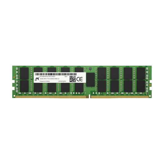 Micron 32GB PC4-3200AA DDR4 RDIMM ECC Registered Server RAM MTA36ASF4G72PZ-3G2E7