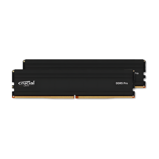 Crucial Pro 48GB (2x24GB) 6000 DDR5 UDIMM Desktop Memory Kit CP2K24G60C48U5 (Refurbished)
