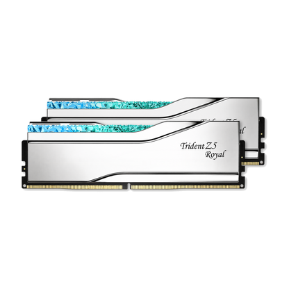 G.Skill Trident Z5 Royal RGB 64GB (2x32GB) DDR5 6400MHz Kit - Silver
