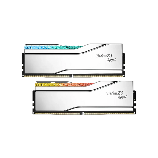 G.Skill Trident Z5 Royal RGB 64GB (2x32GB) DDR5 6400MHz Kit - Silver