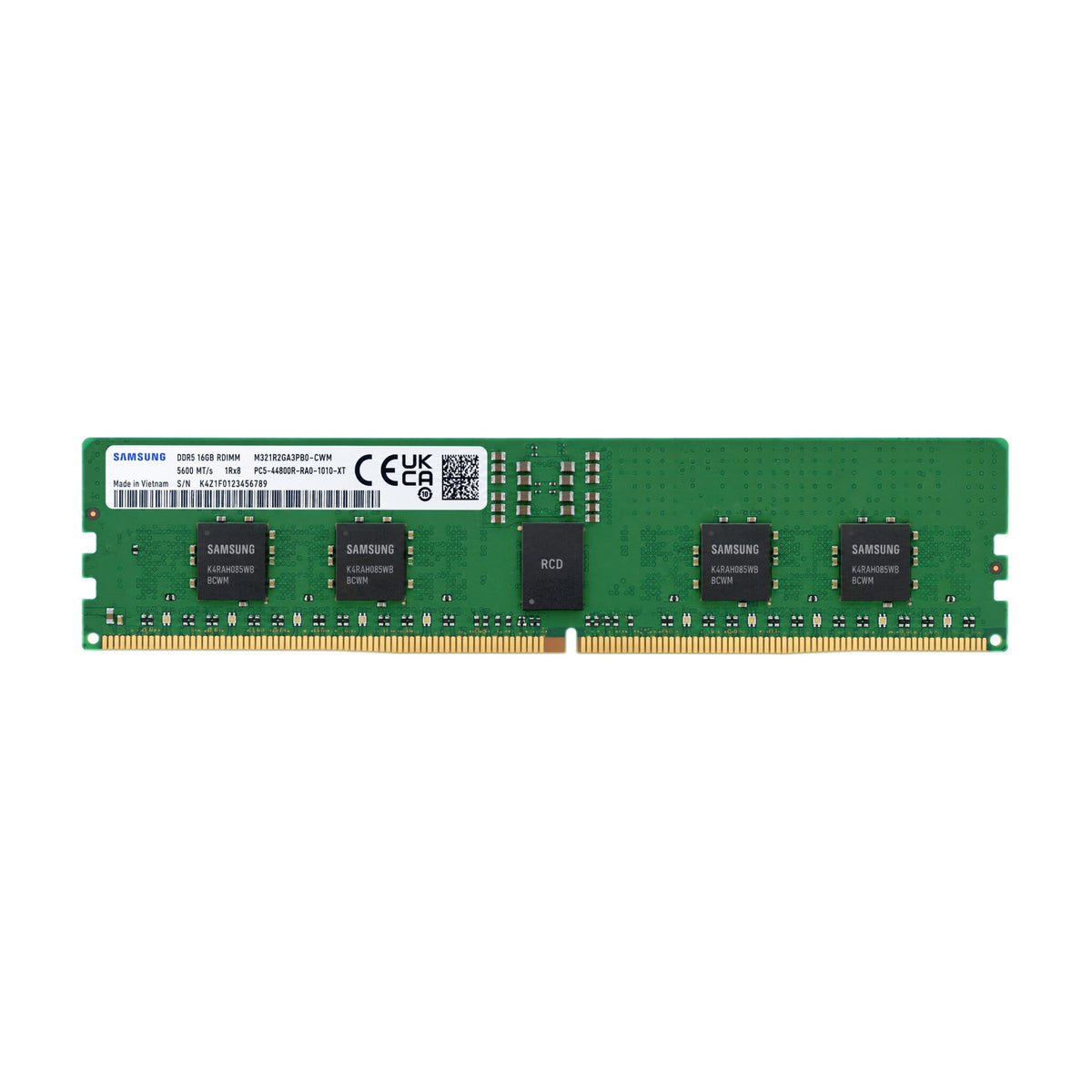 HPE 16GB DDR5-4800 ECC RDIMM Server RAM Memory Module P43322-K21
