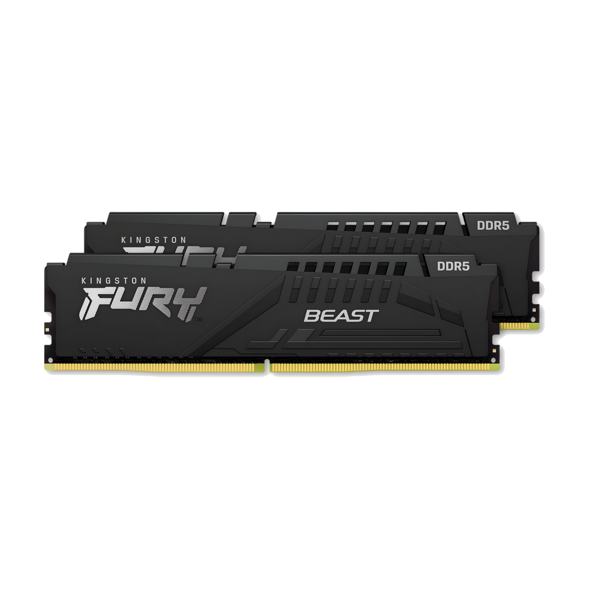 Kingston FURY Beast 64GB (2x32GB) DDR5-6000 UDIMM Desktop Memory Kit KF560C36BBEK2-64