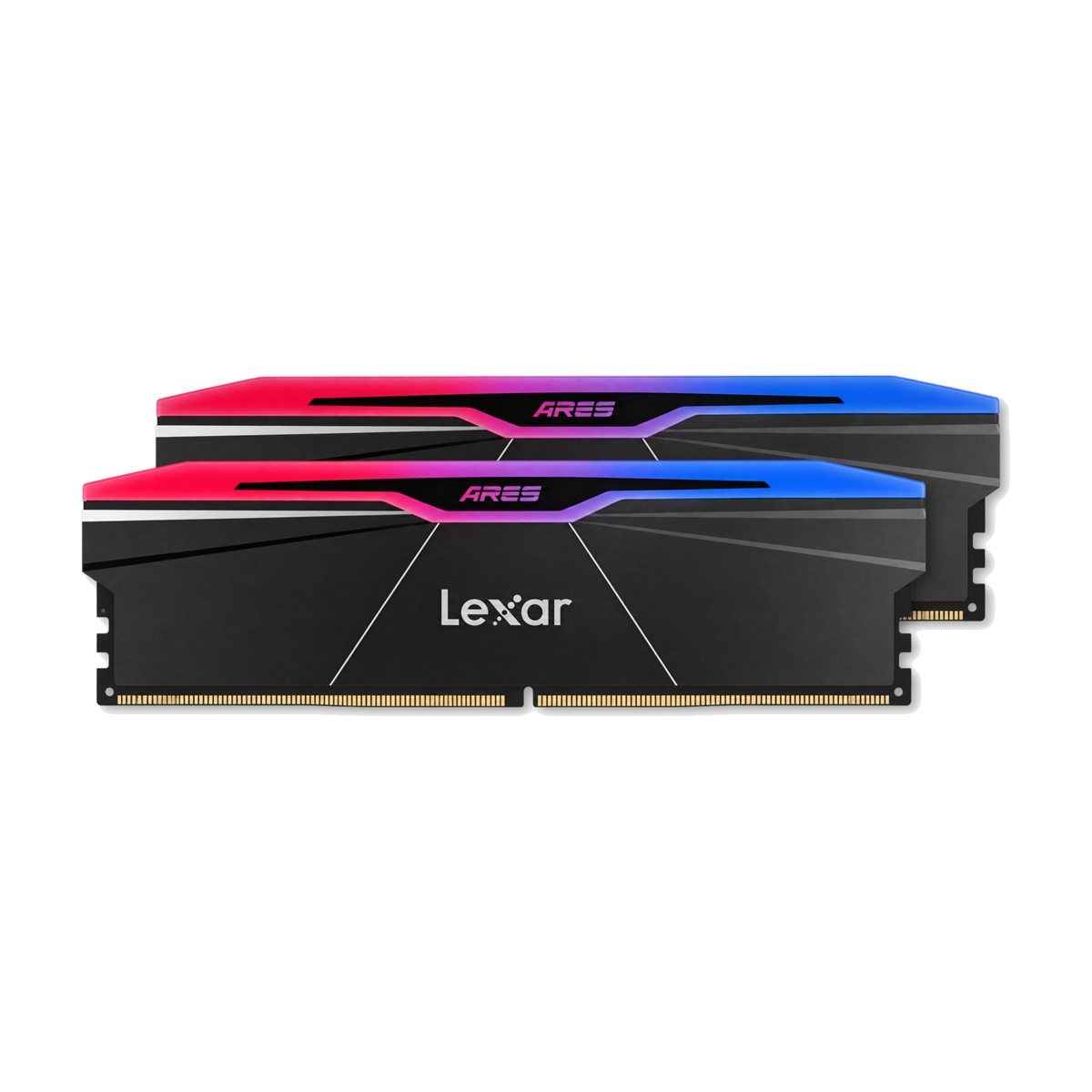 Lexar ARES Gen2 RGB 32GB DDR5-6000 - Side View