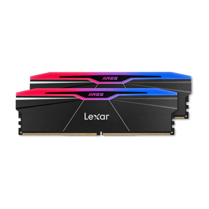 Lexar ARES Gen2 RGB 32GB DDR5-6000 - Side View