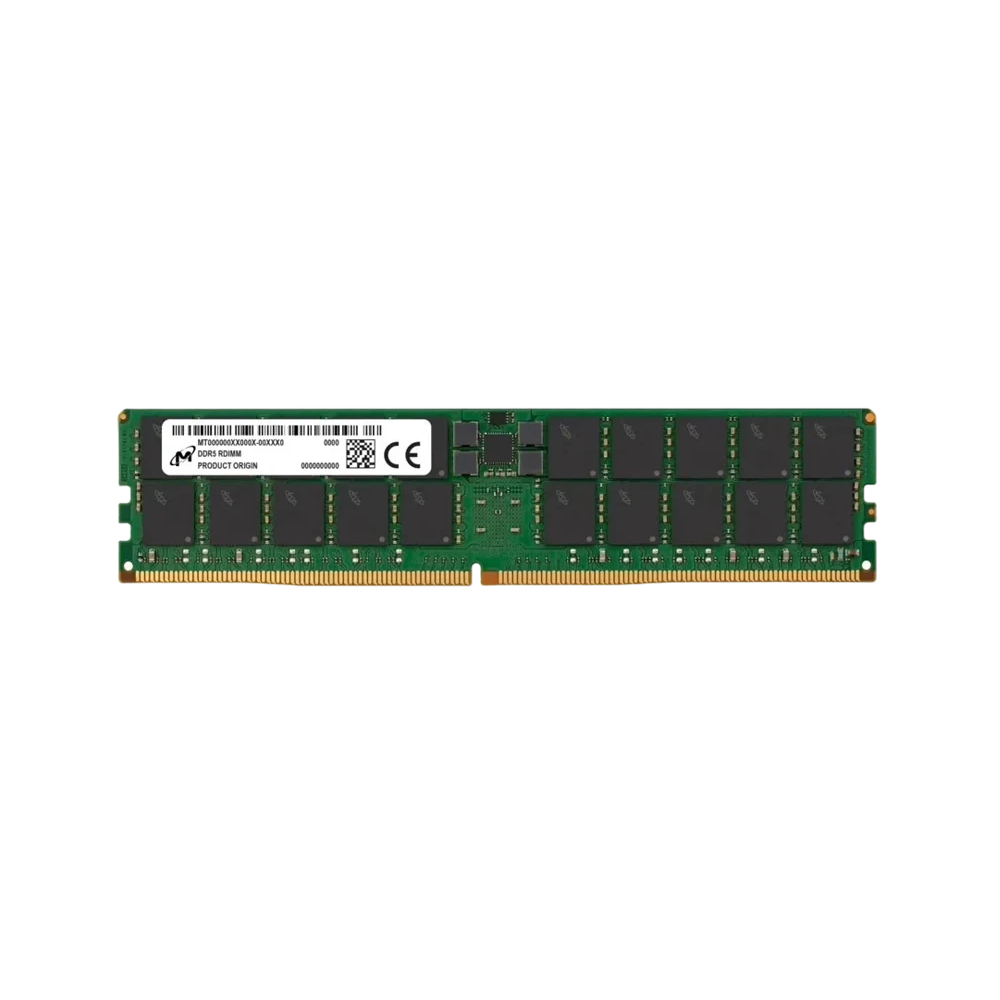 Micron 64GB DDR5-4800 ECC RDIMM Server RAM Memory Module MTC40F2046S1RC48BA1