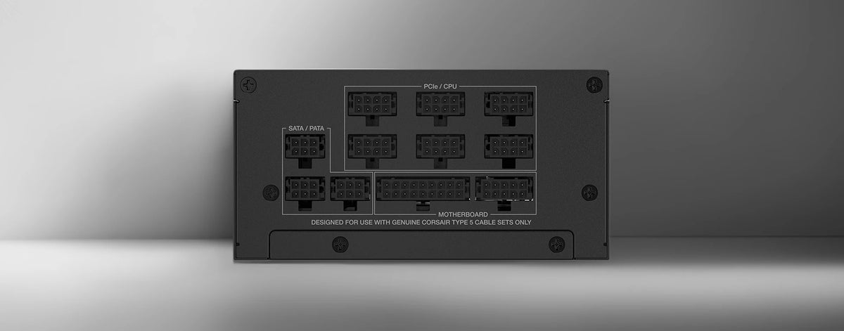 Corsair rear PSU view