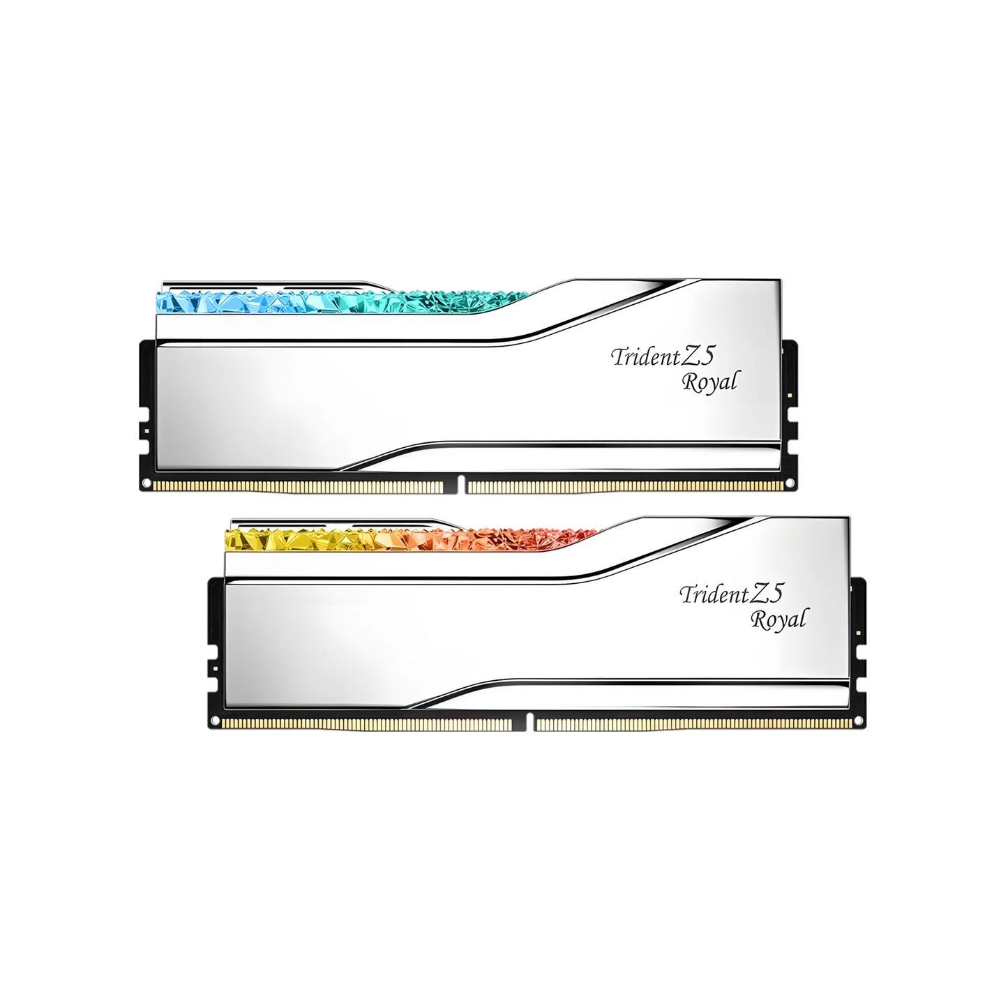 G.Skill Trident Z5 Royal RGB 64GB (2x32GB) DDR5 6400MHz Kit - Silver