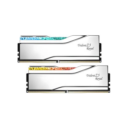 G.Skill Trident Z5 Royal RGB 64GB (2x32GB) DDR5 6400MHz Kit - Silver
