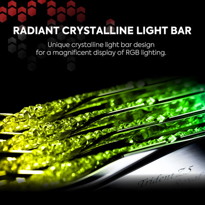 G.Skill Trident Z5 Royal RGB 64GB DDR5-6400 Silver - Close Up